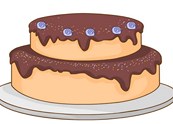 אפיית עוגת יום הולדת